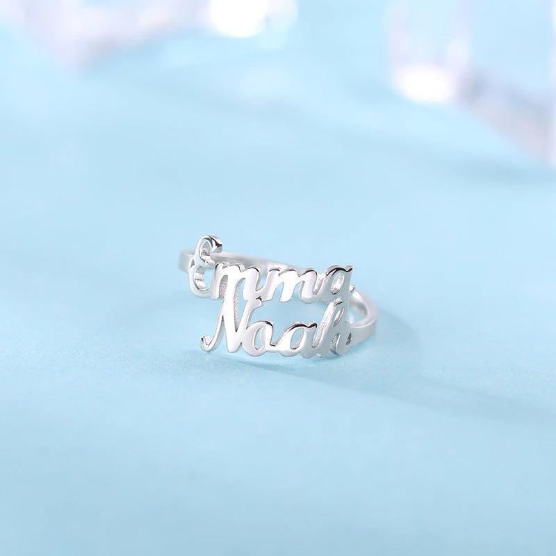 Personalize Two Names Ring - Blinglane