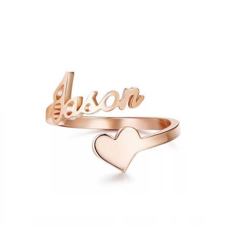 Personalize Your LGBTQ Name &amp; Symbol Ring - Blinglane