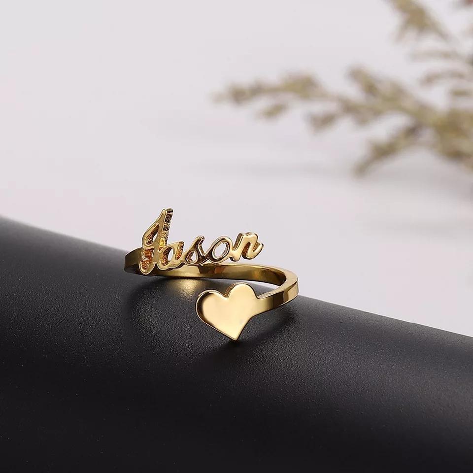 Personalize Your LGBTQ Name &amp; Symbol Ring - Blinglane