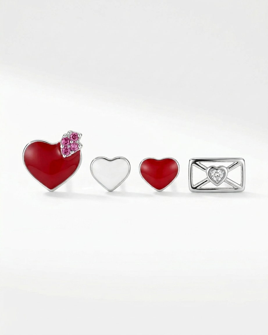Message Of Love Studs
