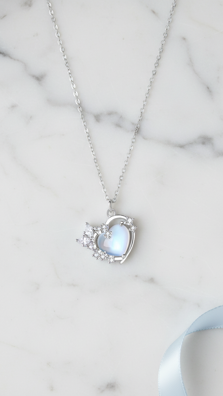 Powerful In Love Heart Necklace